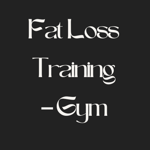 Fat Loss Training – Gym (lose body fat at the gym)
