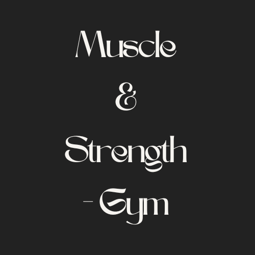 Muscle & Strength workout - Gym (build muscle and strenght at the gym)