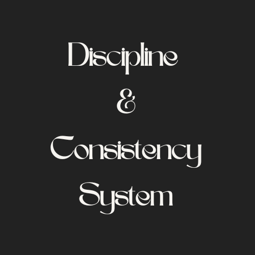 Discipline & Consistency System (stop quitting after 2 weeks)